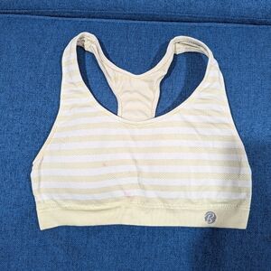 🌹 light yellow 💛💛 sports bra (S)